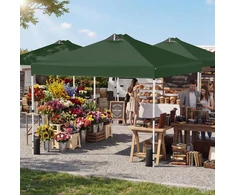 Promotion 10x10 pėdų pop-up palapinė žalia