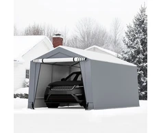 Promotion 10x16ft Tvirtas Cinkuotos Automobilių Stoginė