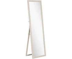 Koduva 160 x 50 cm pilno ilgio veidrodis su rėmu, baltas