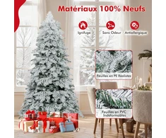 Koduva 180cm LED eglutė su 616 šakų ir lankstomomis šakomis, 130 LED