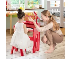Koduva 37 klavišų vaikų pianinas su mikrofonu