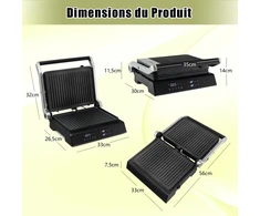 Koduva 3in1 1200W Panini presas grilis