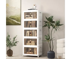 Koduva 5 dėžių sulankstomas saugojimo komplektas 169x59,9x37,5 cm