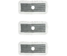 Koduva 6 dalių keičiamų šluostės galvučių rinkinys, skalbiamas stačiakampis užvalkalas 35x16 cm