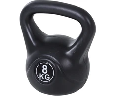 Virdulys Koduva 8kg kettlebell, juoda, plastikas ir smėlis