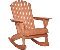 Koduva Adirondack supamasis sodo krėslas, natūrali spalva, 77 x 94 x 97 cm