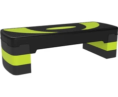 Koduva Aerobinis step platformos laiptelis, reguliuojamas aukštis, juodas, žalias, 80 x 31 x 10-20 cm