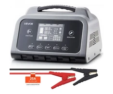 Koduva Akumuliatoriaus įkroviklis VEVOR XFH-SS04, 25 A, 6 V / 12 V / 24 V, LiFePO4 ir švino-rūgštiniams akumuliatoriams