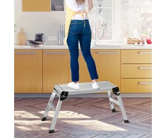 Promotion Aliuminio sulankstoma darbo platforma su saugos užrakinimu