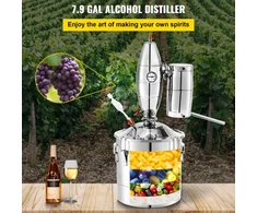Koduva Alkoholio distiliatorius VEVOR, 30 l, nerūdijantis plienas