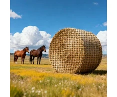 VEVOR Apvalių šieno ritinių tinklas, PE, 1,5 x 1,5 x 1,5 m, 44,45 x 44,45 mm akutės