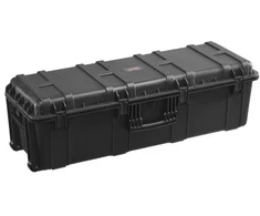 VEVOR Atsparus oro poveikiui kietas dėklas 1063523, juodas, 112 x 41 x 34 cm