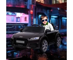 Koduva Audi elektrinis vaikų automobilis, juodas, 102 x 60 x 44 cm, 3–5 m.