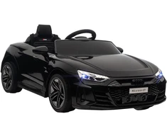 Koduva Audi-llicencijuotas elektrinis vaikų automobilis, juodas, 103 x 58 x 41 cm