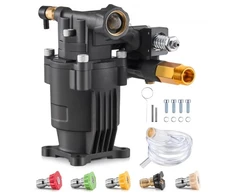 Koduva Aukšto slėgio plovyklos siurblys VEVOR QXB-1, horizontalus, 19 mm velenas, 241 bar, 9,5 l/min