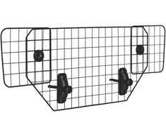 Koduva Automobilio bagažinės pertvara šunims, juoda, 90–120 x 40,5 cm, metalas