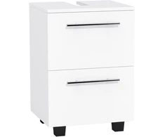 Koduva Badezimmerschrank su stalčiumi, baltas, 41,5 x 35,5 x 59 cm