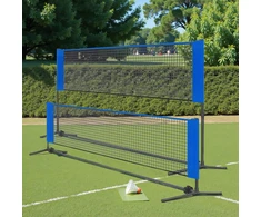 Koduva Badmintono tinklas, 4 m, reguliuojamo aukščio 90–155 cm, su krepšiu