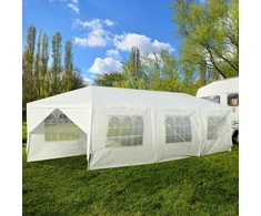 Koduva Baltas sodo paviljonas, 3 x 9 x 2,6 m