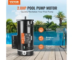 Koduva Baseino siurblio variklis VEVOR HM16085ECb, 56Y rėmas, 230 V, 3450 RPM