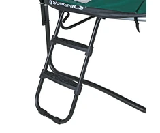 Koduva Batuto kopėčios, 76 cm aukščio, su plačiais laipteliais, metalinis rėmas, juodos