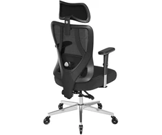 Koduva Biuro kėdė, ergonominė, sukama, juoda, 70 x 70 x 112–136 cm, iki 150 kg