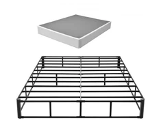Koduva Box spring lovos rėmas Queen dydžiui, VEVOR AY11, plaunamas audinys, metalinis rėmas, 2010 x 1515 x 230 mm