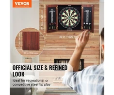 Koduva Dartų spintelės komplektas VEVOR VDC10, 45 cm, sisalis, MDF