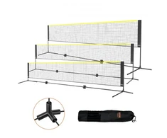 VEVOR Daugiafunkcis sporto tinklas DKS-15100, reguliuojamo aukščio, 510 x 155 x 103 cm