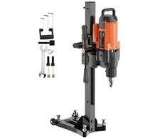 Koduva Deimantinė gręžimo mašina VEVOR Z1Z-9260 su stovu ir ratukais, 3200 W, 750 RPM, maks. gręžimo skersmuo 26 cm
