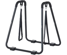 Koduva Dip stovas, juodas, plienas, 90 x 81 x 92,5 cm, iki 120 kg