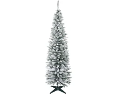 Koduva Dirbtinė kalėdų eglutė, 180 cm, žalia/balta, PVC šakos, metalinis stovas