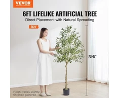 Koduva Dirbtinis alyvmedis VEVOR FH-GL180, PE, žalias, 1,8 m