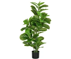 Koduva Dirbtinis fikusas, 110 cm, žalias, su vazonu