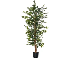 Koduva Dirbtinis fikuso medis, žalias, 150 cm