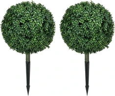 Koduva Dirbtinių buksmedžių 2 vnt. rinkinys, žalias, 70 cm
