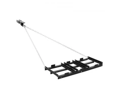 VEVOR Drag harrow, 122 x 50 cm, galvanizuotas plienas, tinka ATV, UTV ir traktoriams