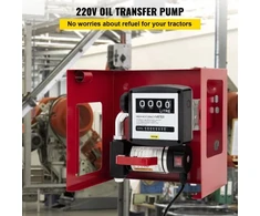 VEVOR Dyzelino perpylimo siurblys VV-FTP-155 su skaitikliu, 300 W, 10-40 l/min