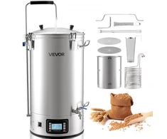 VEVOR Elektrinė alaus virimo sistema DM-N60, 60 l, 3000 W, nerūdijančio plieno, 48 x 45 x 92 cm