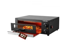 Koduva Elektrinė picų krosnelė VEVOR PSL-12-EU, 1450 W, iki 30 cm picoms, 48 x 54 x 19 cm