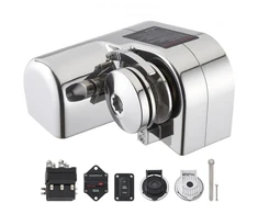 VEVOR Elektrinė valties gervė YH600, 12 V DC, 600 W, 316 nerūdijantis plienas, 260 kg, valtims 7-9 m
