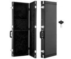 Koduva Elektrinės gitaros kietasis dėklas VEVOR, medinis, juodas, 111 x 42 x 13 cm, skirtas 99 cm Tele/ST gitaroms