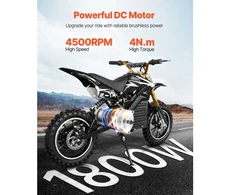 Koduva Elektrinio dviračio variklio rinkinys VEVOR JZ48V1800W, 1800 W, 48 V, 4500 aps./min.