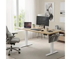 Koduva Elektrinis reguliuojamo aukščio rašomasis stalas, 160 x 70 cm, 4 atminties mygtukai
