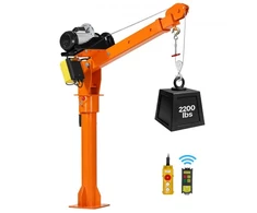 VEVOR Elektrinis sunkvežimio kranas HZ-10, 998 kg, cinkuotas anglinis plienas, 172 x 25 x 146 cm