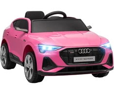 Koduva Elektrinis vaikiškas automobilis Audi E-tron, 12V, rožinė, 108 x 60 x 47 cm