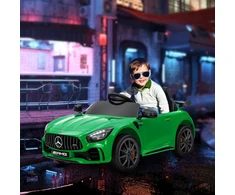 Koduva Elektrinis vaikiškas automobilis Mercedes-Benz AMG GTR, žalias, 108 x 67 x 46 cm