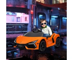Koduva Elektrinis vaikų automobilis Lamborghini Revuelto, oranžinis, 105 x 60 x 40 cm