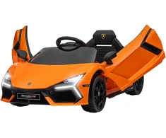 Koduva Elektrinis vaikų automobilis Lamborghini Revuelto, oranžinis, 105 x 60 x 40 cm