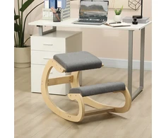 Koduva Ergonomiška supamoji klūpėjimo kėdė namų biurui, pilka, 55 x 85 x 55 cm